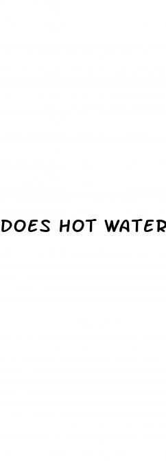 does hot water cause high blood pressure