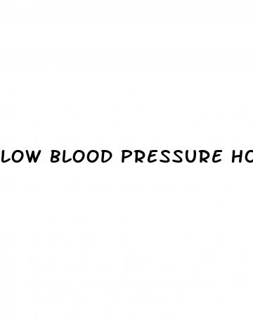 low blood pressure home remedies fast