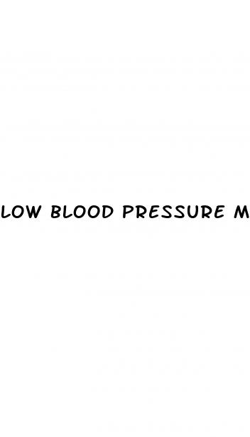 low blood pressure meals