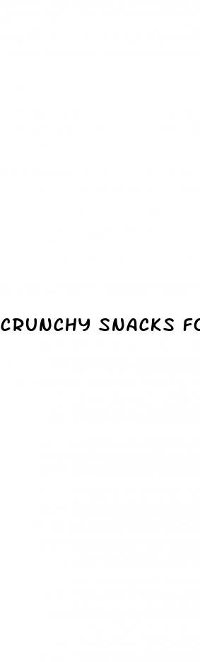 crunchy snacks for high blood pressure