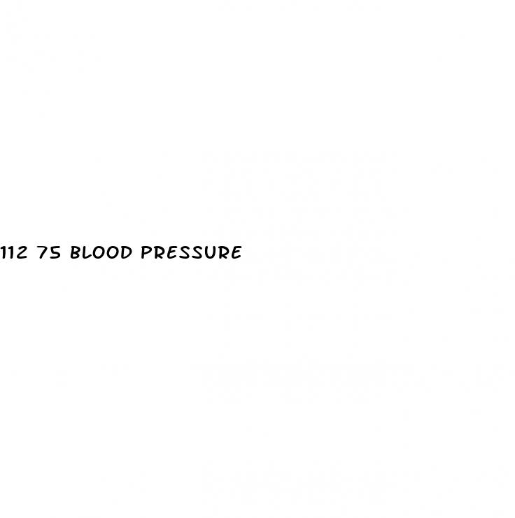 112 75 blood pressure