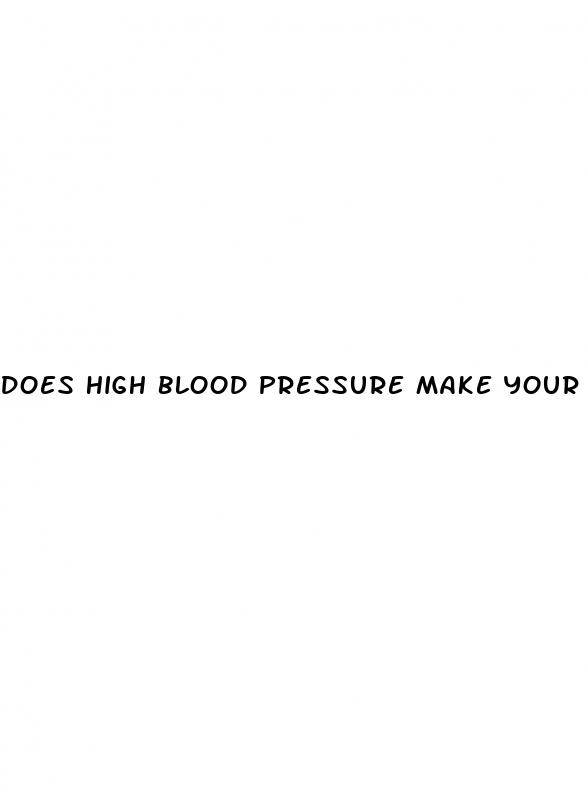 does high blood pressure make your mouth dry