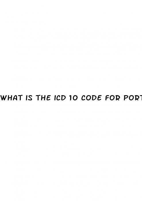 what is the icd 10 code for portal hypertension