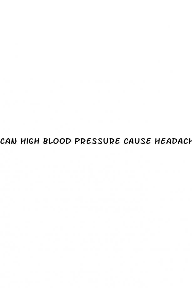 can high blood pressure cause headache in back of head