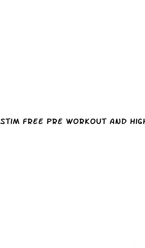 stim free pre workout and high blood pressure