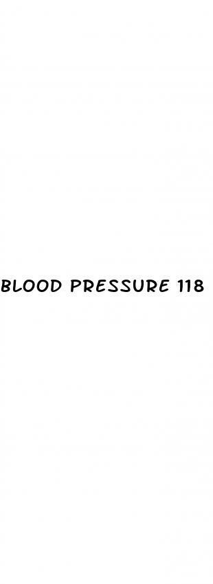 blood pressure 118 69