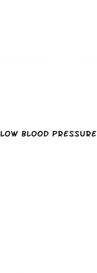 low blood pressure diabetes type 2