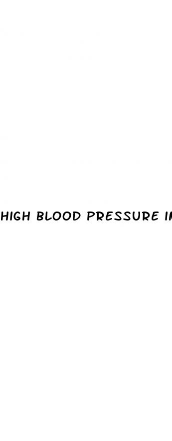 high blood pressure in spanish information