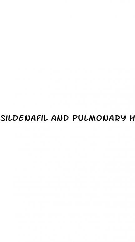 sildenafil and pulmonary hypertension