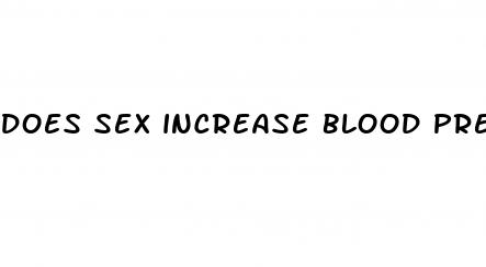 does sex increase blood pressure