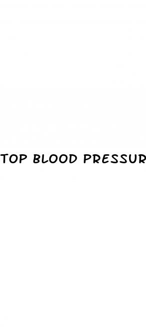 top blood pressure number high bottom low