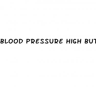 blood pressure high but heart rate low