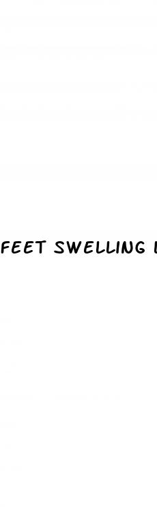 feet swelling low blood pressure