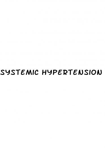 systemic hypertension disorders more for patients