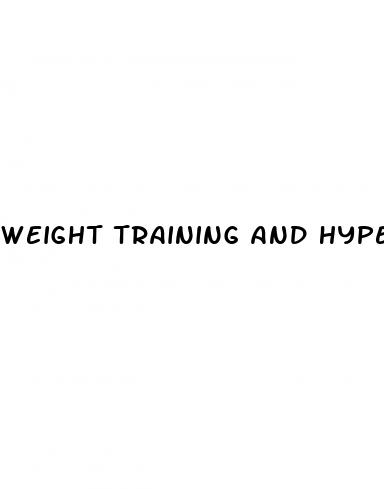 weight training and hypertension