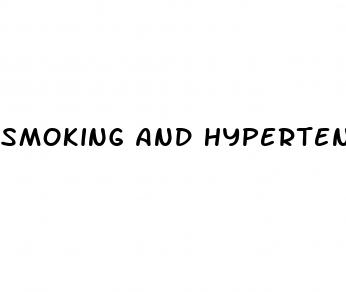 smoking and hypertension pdf