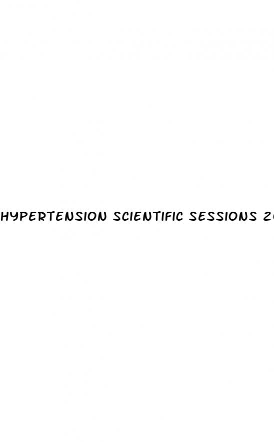 hypertension scientific sessions 2023