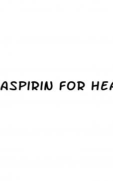 aspirin for headache with high blood pressure