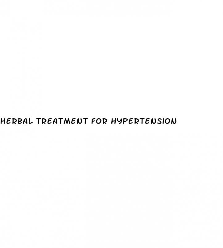 herbal treatment for hypertension