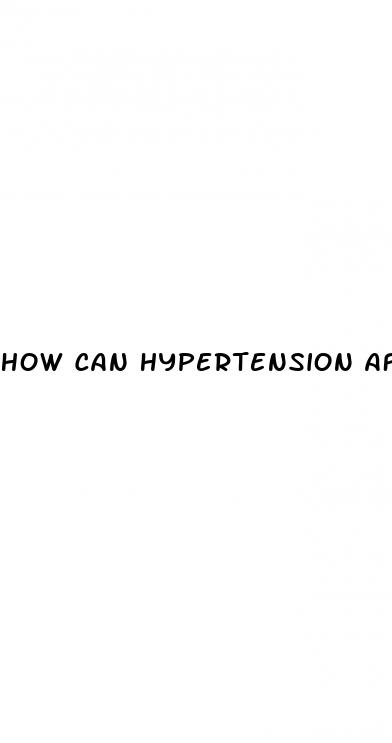 how can hypertension affect the arteries