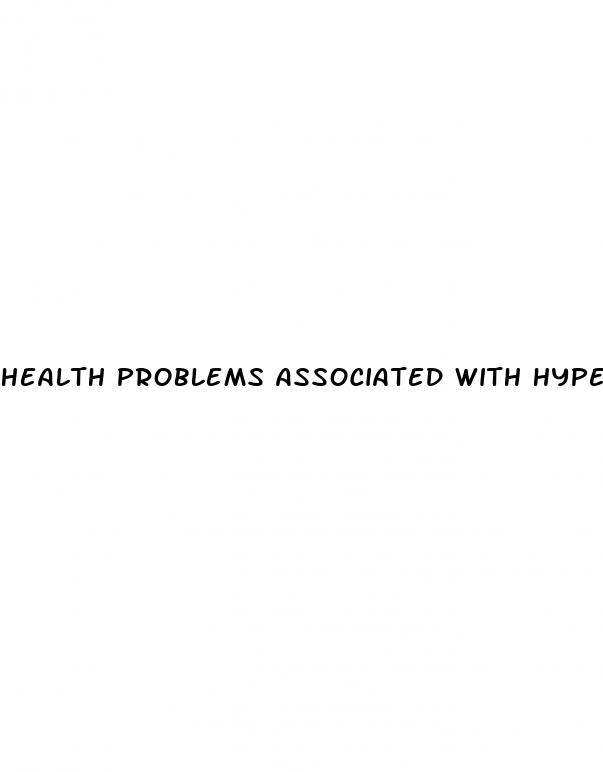 health problems associated with hypertension