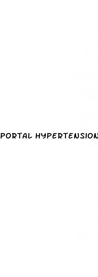 portal hypertension nitric oxide