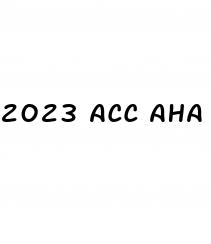 2023 acc aha guidelines for hypertension