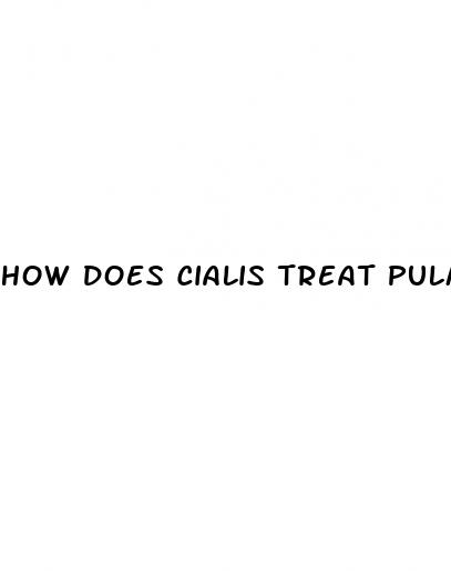 how does cialis treat pulmonary hypertension
