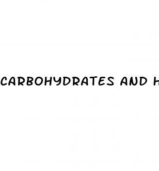 carbohydrates and high blood pressure