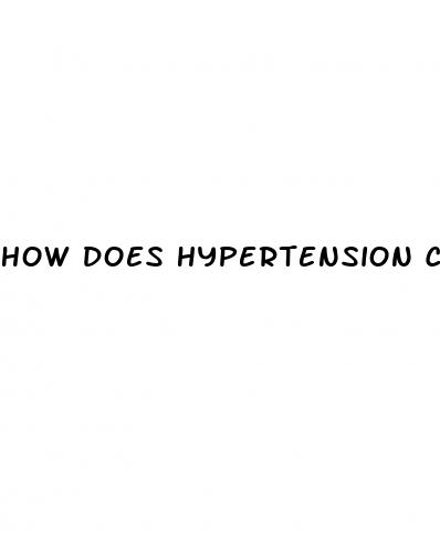 how does hypertension cause renal failure