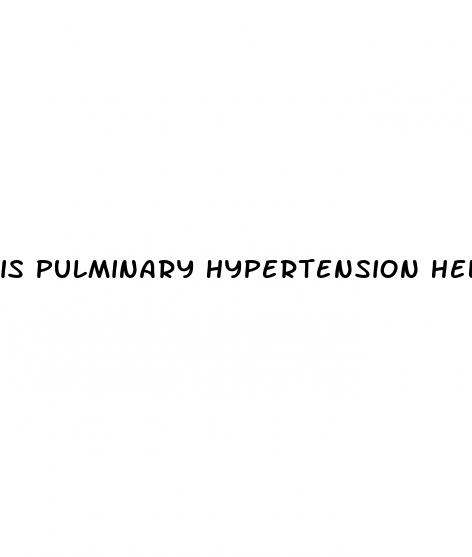 is pulminary hypertension helped withsimbycort