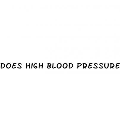 does high blood pressure make you lose hair