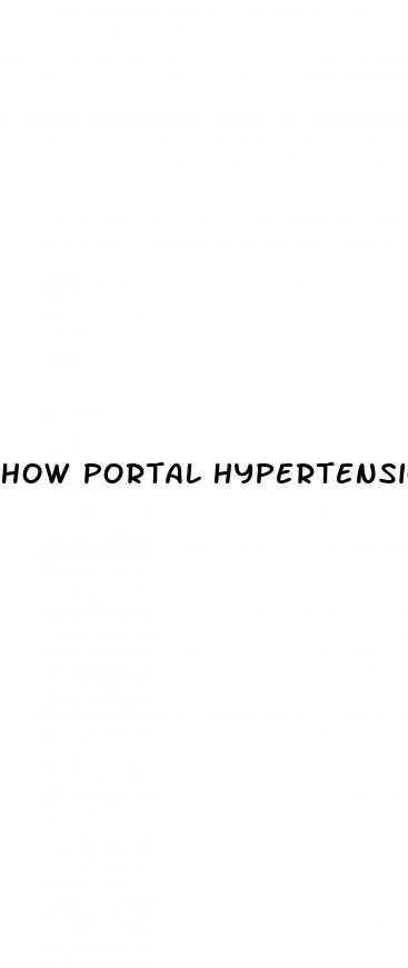 how portal hypertension causes splenomegaly