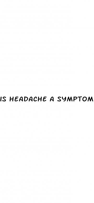 is headache a symptom of hypertension