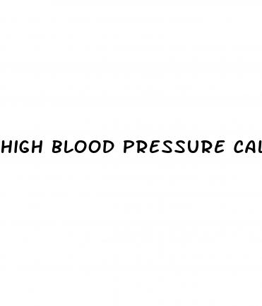 high blood pressure calcium channel blocker