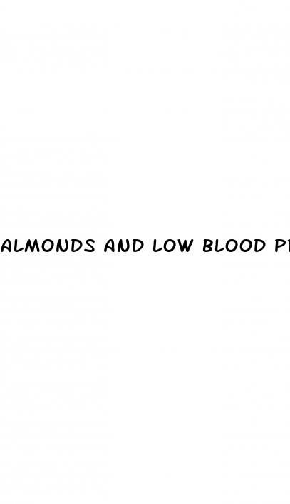 almonds and low blood pressure
