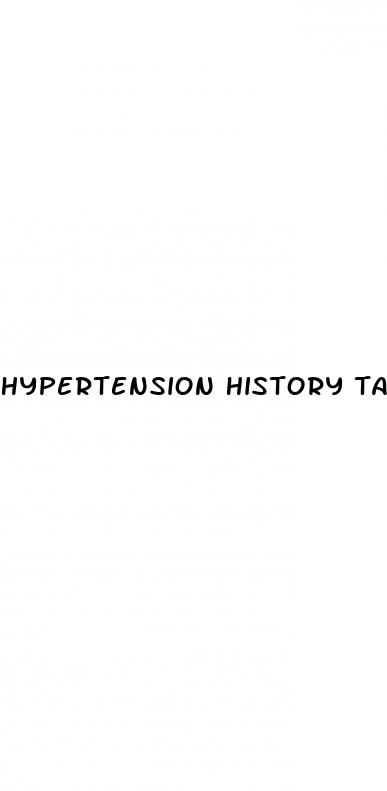 hypertension history taking osce