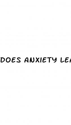 does anxiety lead to high blood pressure