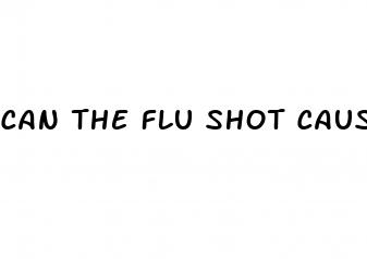 can the flu shot cause hypertension