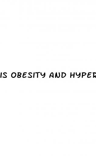 is obesity and hypertension genetic