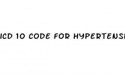 icd 10 code for hypertension follow up