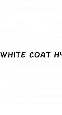 white coat hypertension anxiety
