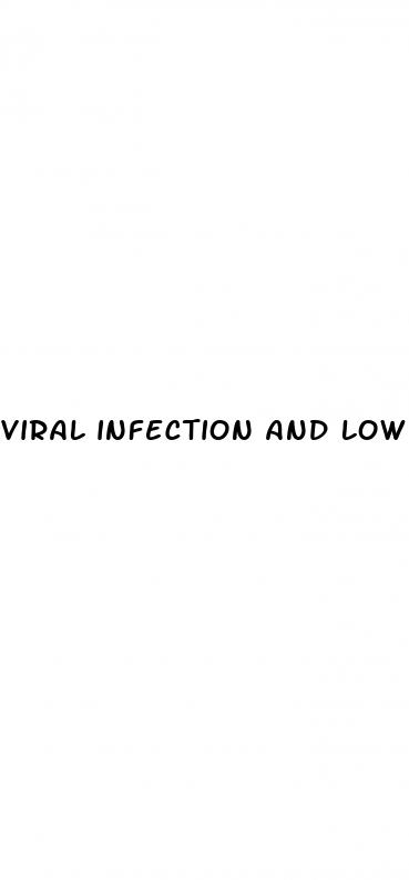 viral infection and low blood pressure