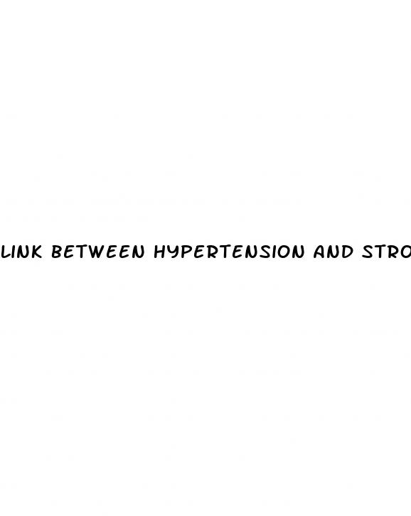 link between hypertension and stroke