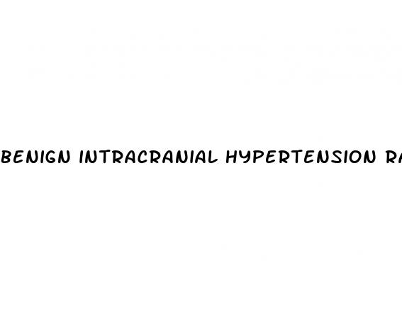 benign intracranial hypertension radiology