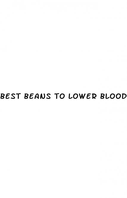 best beans to lower blood pressure