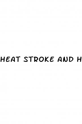 heat stroke and high blood pressure