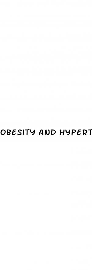 obesity and hypertension ppt
