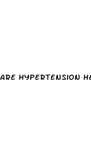are hypertension headaches dangerous