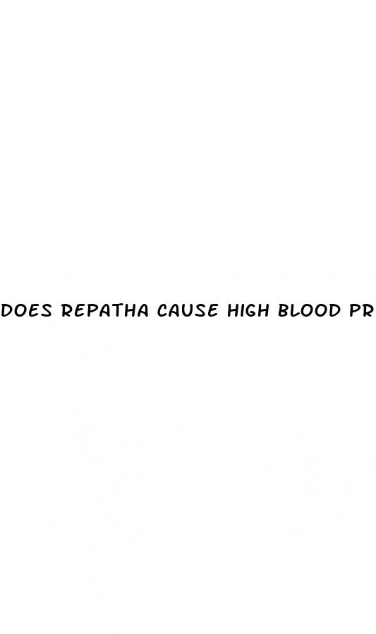 does repatha cause high blood pressure